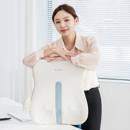 [카프] 나만의 안마의자(무선 온열 등+허리마사지기)(4개마사지볼/360도롤링집압/2단온열) KF-WM08 (업체별도 무료배송)