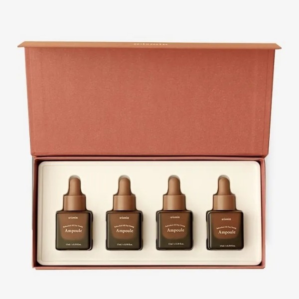 [위스민] 바쿠치올 올 데이 영 앰플세트 15ml*4개입 (미백/주름개선 기능성)(업체별도 무료배송)