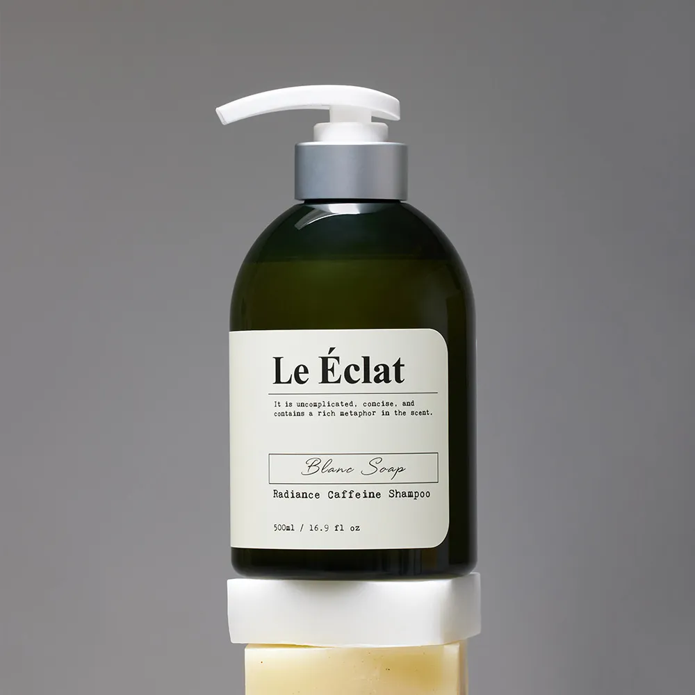 [르에끌라] 래디언스 카페인샴푸 블랑솝 500ml (탈모증상완화 기능성)(업체별도 무료배송)