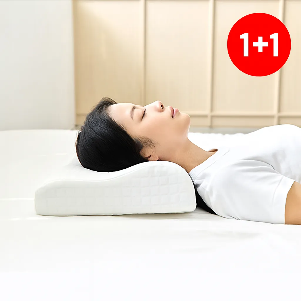 [소르르] 1+1 베이직 컴포트 메모리폼 경추베개 (업체별도 무료배송)
