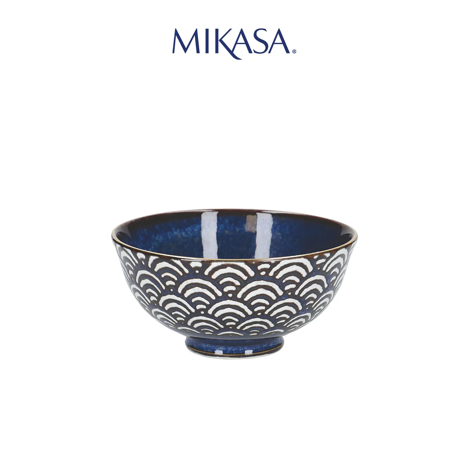 Mikasa 사토리 미소 보울 Seigaiha Wave(업체별도 무료배송)