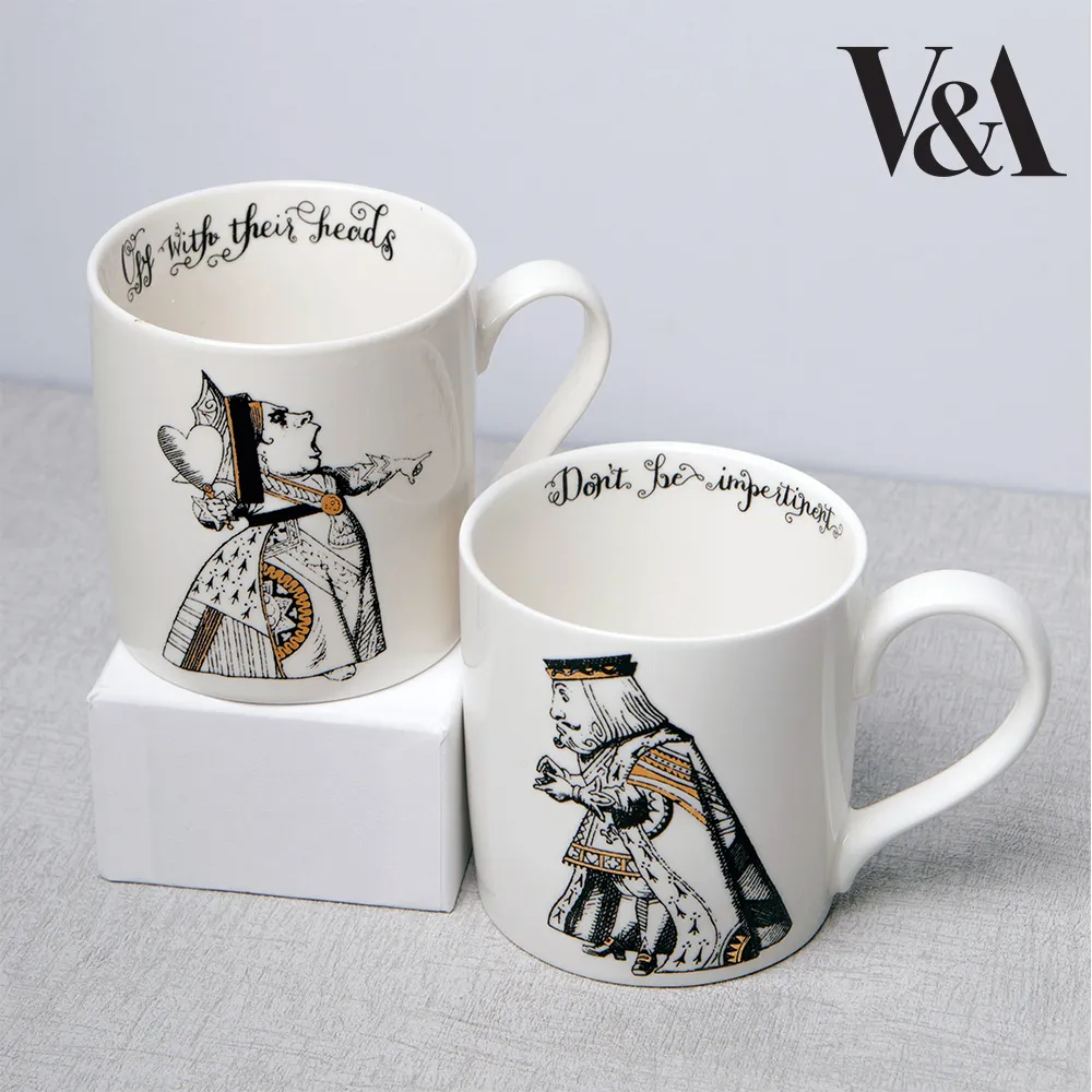 V&A 퀸&킹 머그컵 2P (350ml)(업체별도 무료배송)