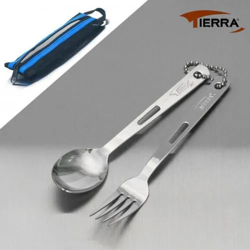 티에라 휴대용 스푼셋트 (보관파우치 증정)_ik (업체무료배송)