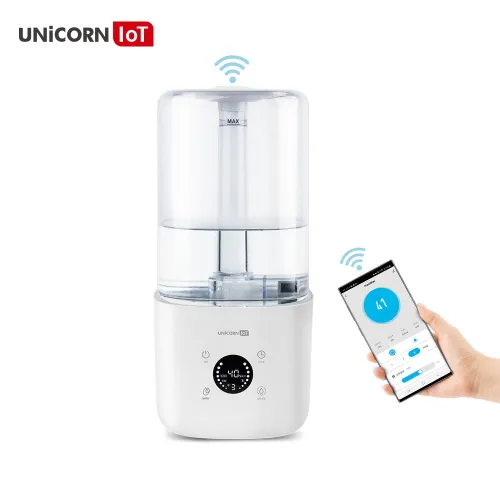 [유니콘IoT] 대용량 6L WiFi 방식 스마트 UV살균 리모컨 가습기 TL-HM60V (업체별도 무료배송)