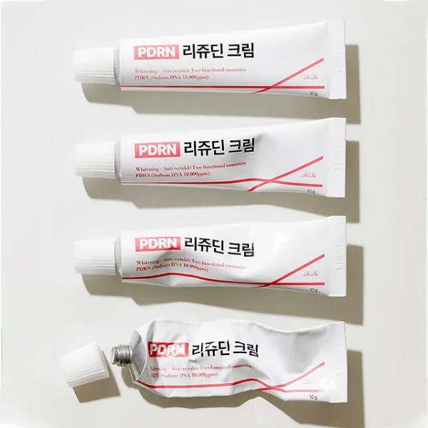 [리르] PDRN 리쥬딘 크림 10g (10,000ppm 함유)(미백/주름개선 기능성)(업체별도 무료배송)