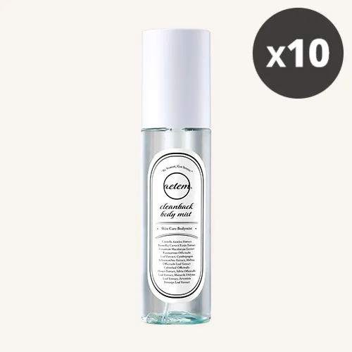 [에템] 등드름 클린백 바디 미스트 100ml x 10개 (비건 인증)(무료배송)