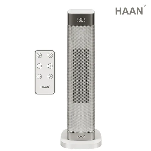 [한경희] AI 음성인식 그래핀 PTC 리모컨 타워형 온풍기 전기히터 HA-27000FH (업체별도 무료배송)