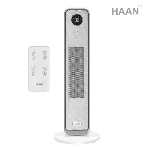 [한경희] AI 음성인식 그래핀 PTC 리모컨 타워형 온풍기 전기히터 HA-28000FH (업체별도 무료배송)