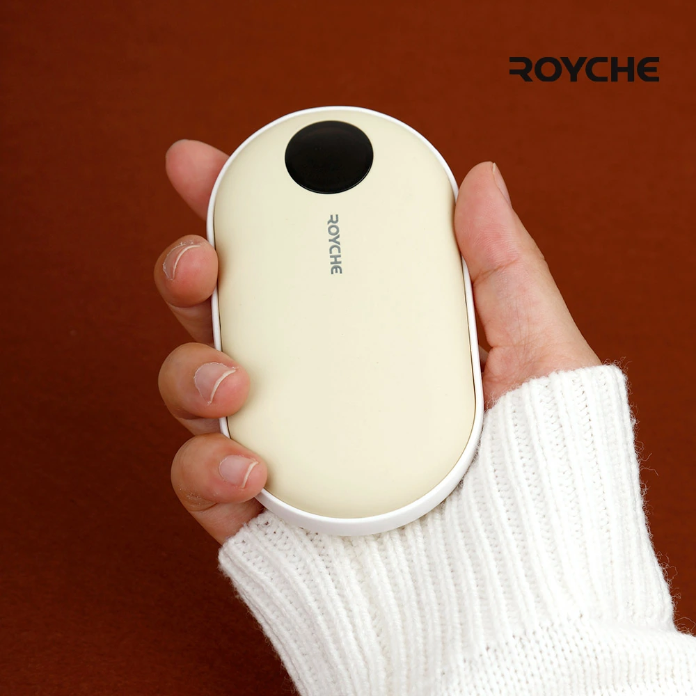 [로이체] 양면발열 손난로(보조배터리겸용) 5200mAh + 파우치증정 HW-04 (업체별도 무료배송)[기획전특가]