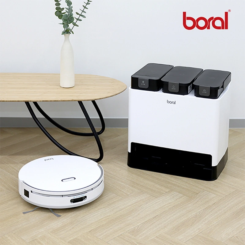 [Boral] 보랄 AI Z10 간편 App호환 프리미엄 로봇청소기 BR-R10W (업체별도 무료배송)