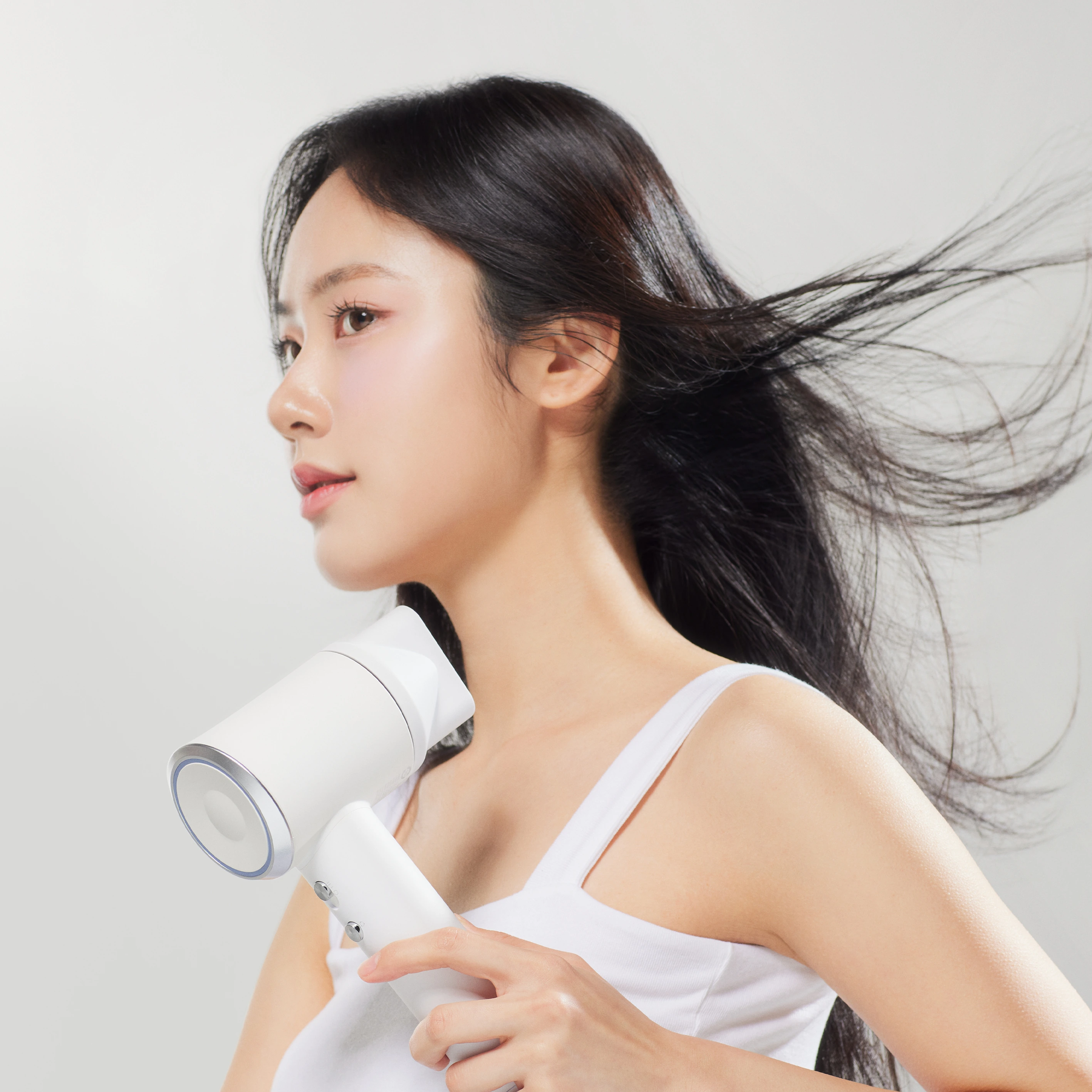 닥터하르 실키온 M300 음이온 헤어드라이기 화이트 (업체별도 무료배송)
