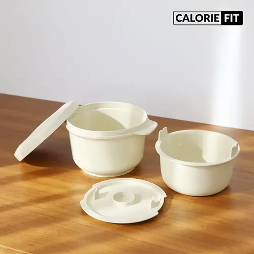 [당관리는 쌀부터] 칼로리핏 저당 밥솥 12분컷 전자레인지용 멀티 쿠커 (업체별도 무료배송)