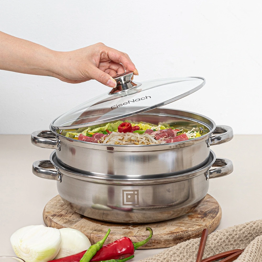 [아이제나흐] 에센 스텐 찜솥 28cm (업체별도 무료배송)