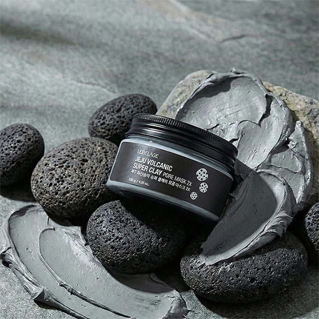 [르베라쥬] 제주 화산송이 슈퍼 클레이 마스크 2X 120g x 1개 / 3개 (업체별도 무료배송)