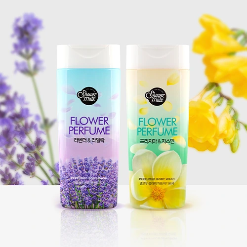[샤워메이트] 퍼퓸 바디워시 200ml 2종 골라담기 (6개이상 구매가능)(무료배송)