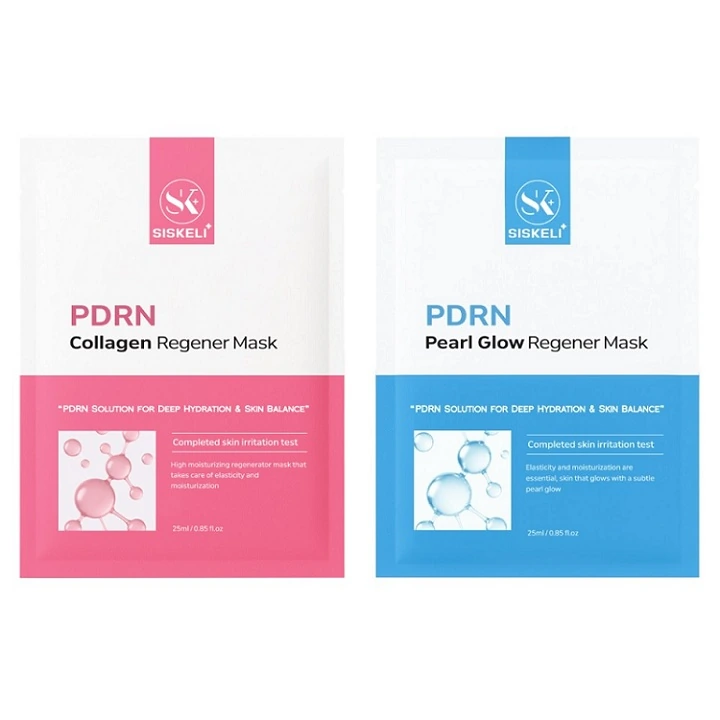 [시스켈리] PDRN 리제너 마스크팩 1박스 25ml*1매입 (2종 중 선택)(업체별도 무료배송)
