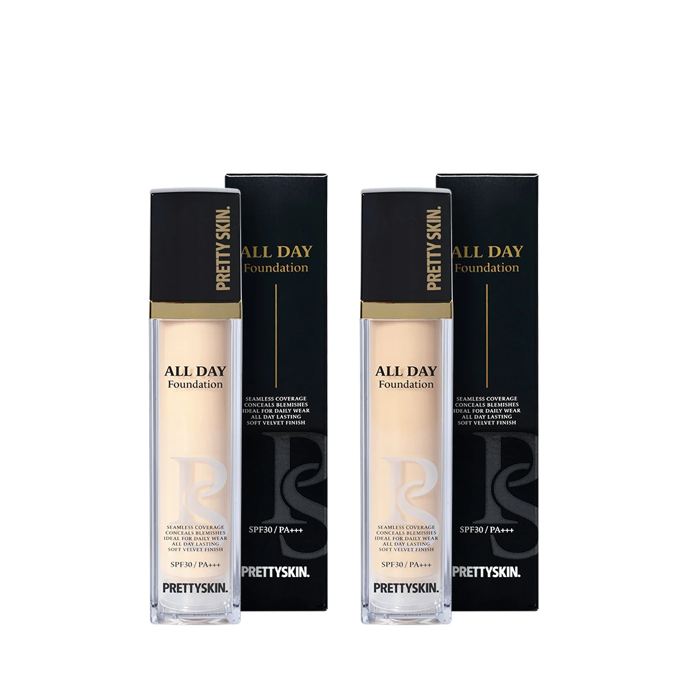 [프리티스킨] 올 데이 파운데이션 50ml 23호 (미백/주름개선 기능성)