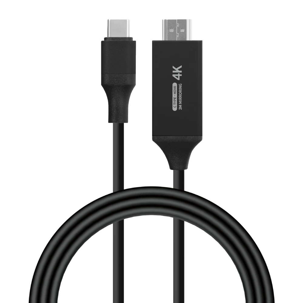 [스마텍] C타입 to HDMI 3M 미러링케이블 ST-MC100 (업체별도 무료배송)