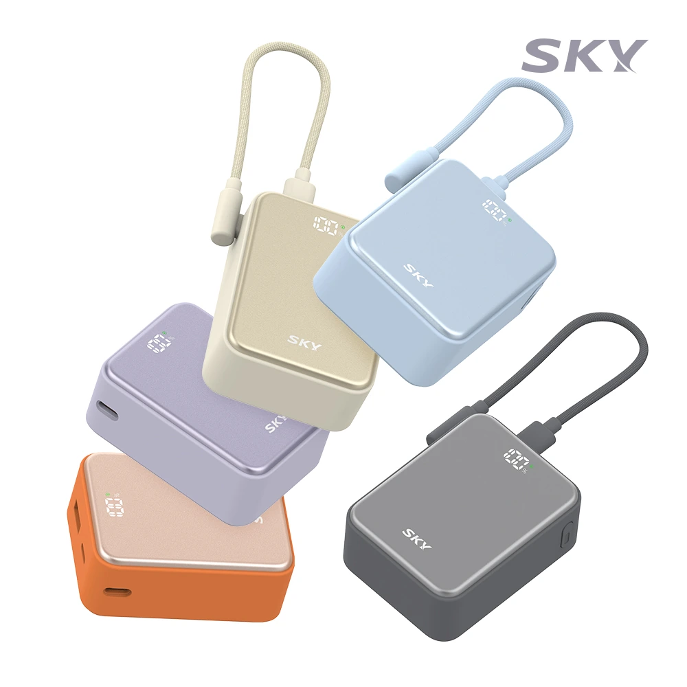 [스카이] 필 큐브 CCC인증 20W 고속 충전 보조배터리 10000mAh A10 (압체별도 무료배송)