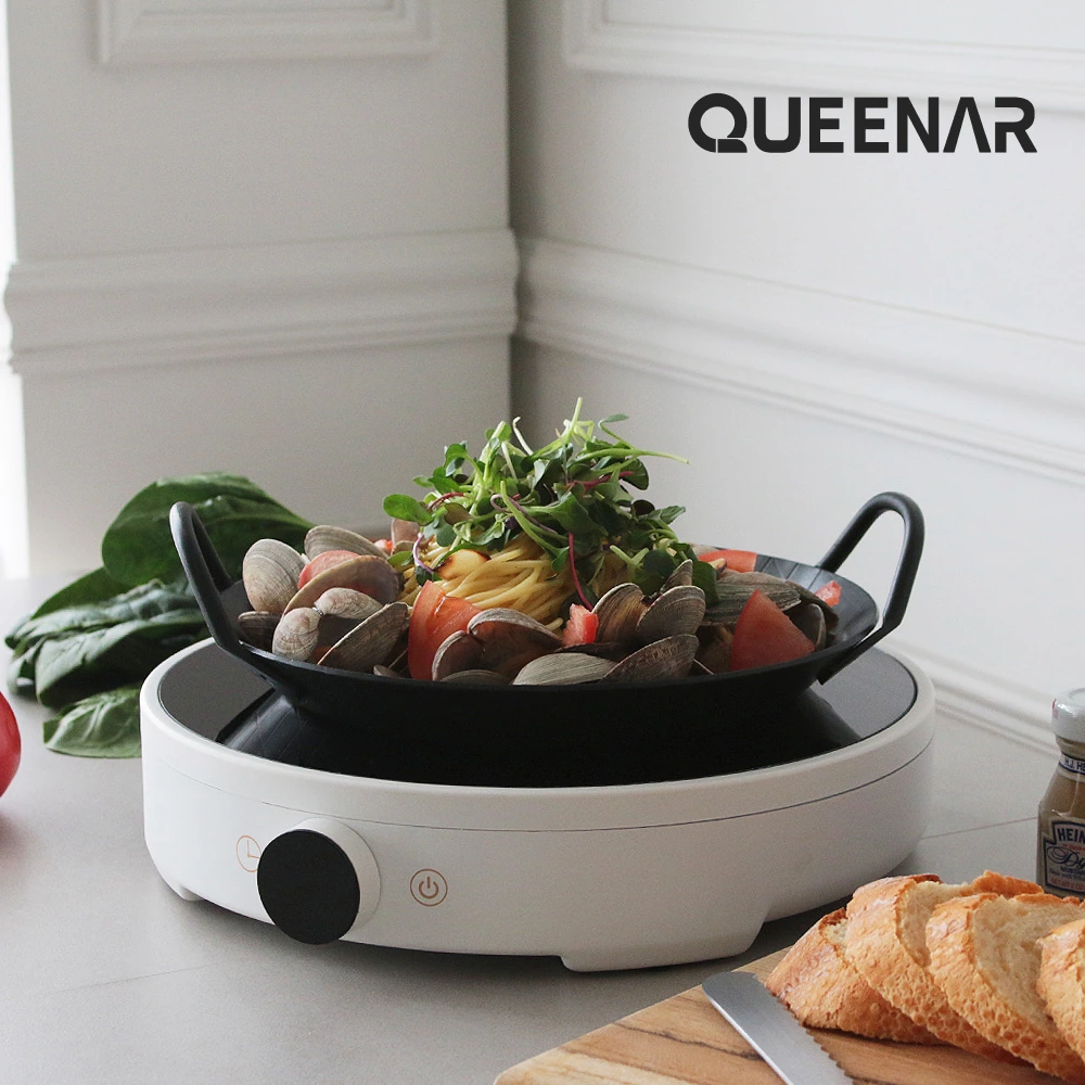 [반디] 퀸나IH 1구인덕션 (화이트) QND-8000W (업체별 무료배송)