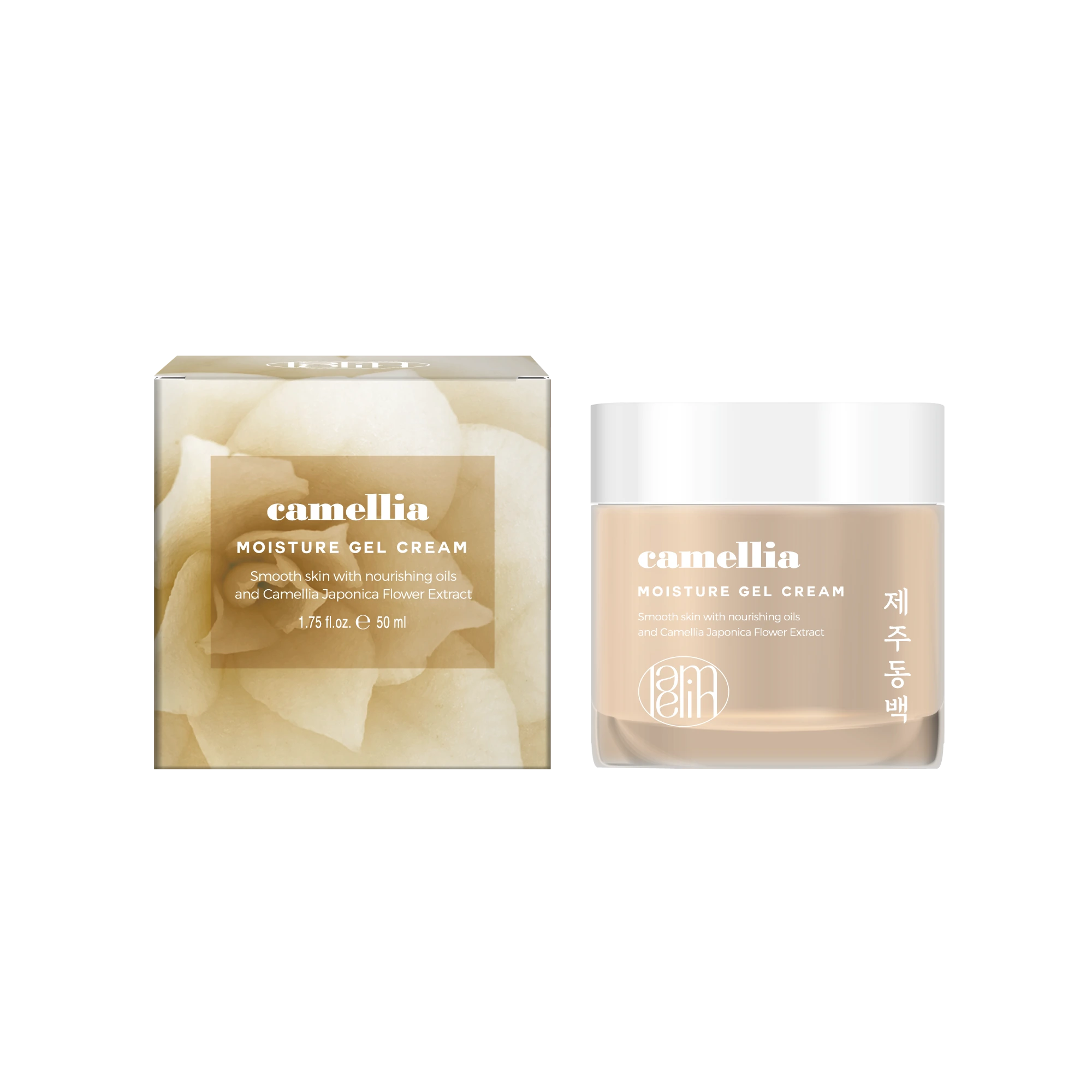 [라멜린] 카멜리아 수분 젤 크림 50ml (미백/주름개선 기능성)(업체별도무료배송)