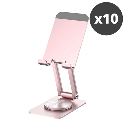 [대량구매관][스카이] 회전 접이식 메탈 핸드폰 거치대 x 10개 ES10XS (업체별도 무료배송)