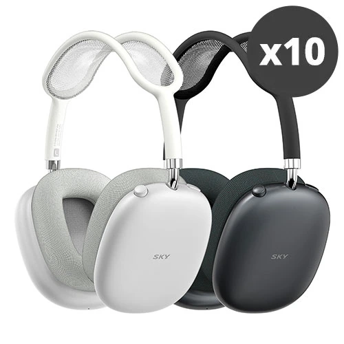 [대량구매관][스카이] 핏 ANC H1X 노이즈캔슬링 블루투스 무선 헤드셋 x 10개 (업체별도 무료배송)