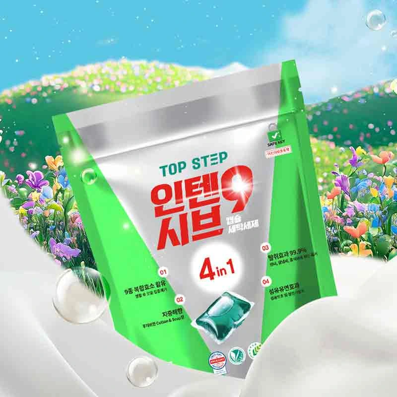 [1+1][탑스텝] 인텐시브 캡슐 세탁세제 25개입 (업체별도 무료배송)