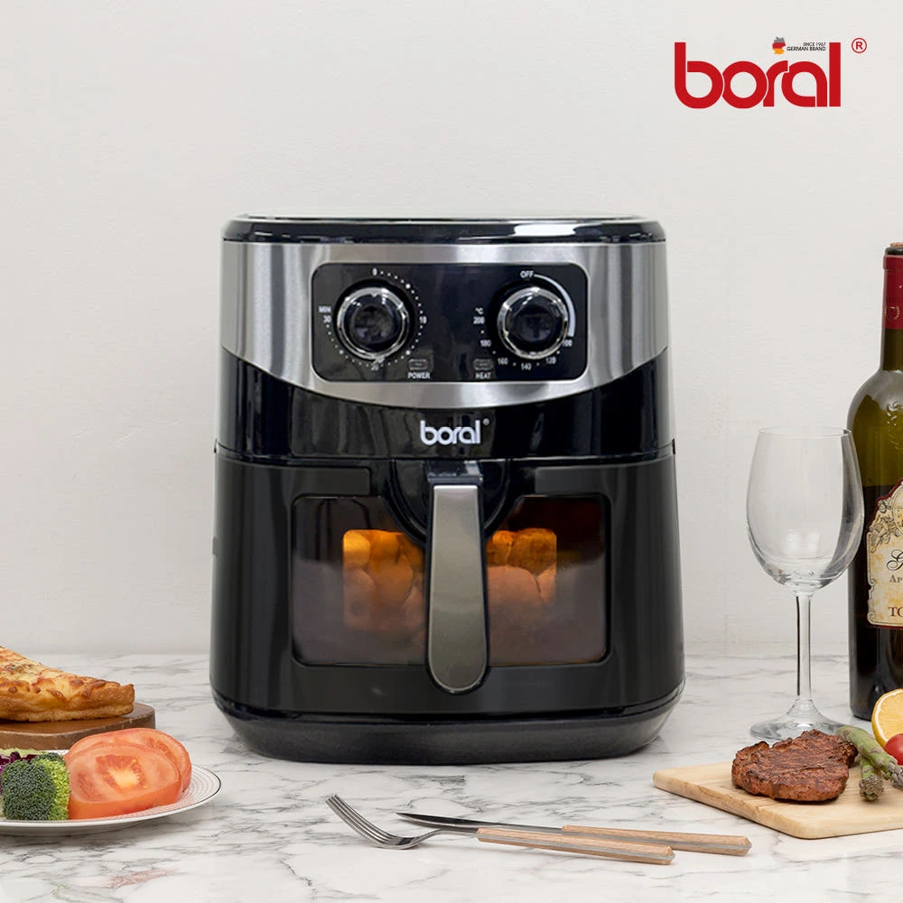 [Boral] 보랄 더 셰프 Vislbe 보이는 9.2L 대용량 에어프라이어 BR-W920QAF(업체별도 무료배송)