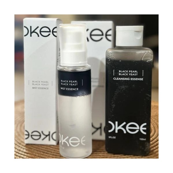 [오키] 흑진주 흑효모 미스트 에센스 80ml/ 클렌징 에센스 150ml (업체별무료배송)