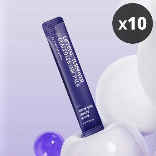 [마일드랩] 리프티날 턴오버 글레이즈드 도자기 랩팩 5ml*4개입 x 10박스 (무료배송)