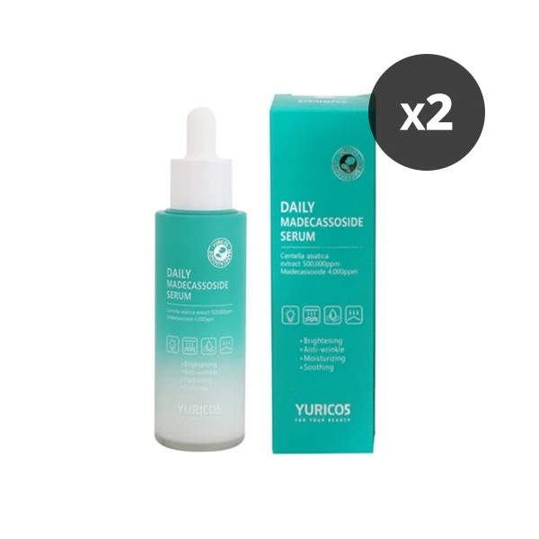 [1+1][유리코스] 데일리 마데카소사이드 세럼 50ml (미백/주름개선 기능성)(업체별도 무료배송)