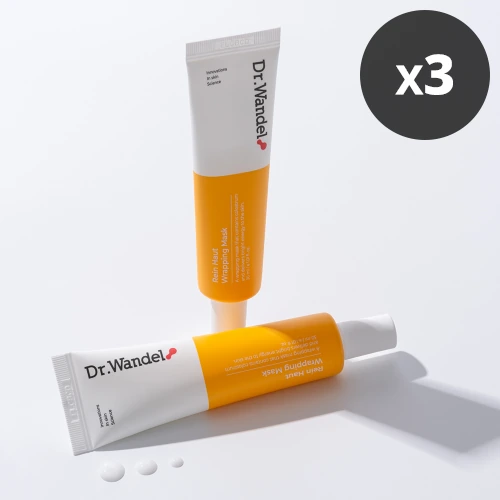 [닥터완델] 라인 하우트 기미 케어 랩핑마스크 30ml x 3개 (독일산 초유 함유)(무료배송)
