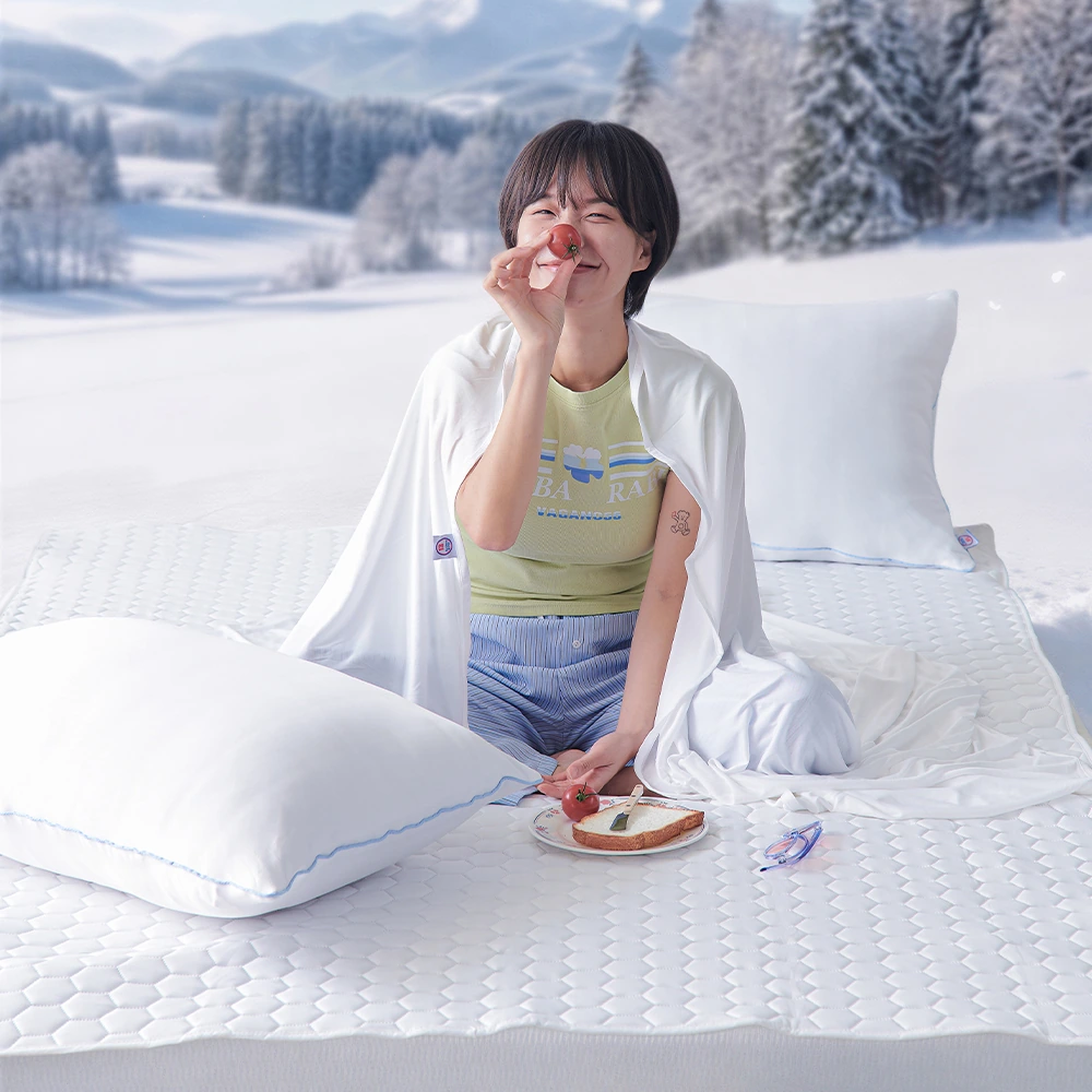[데시뉴] 젤라또 냉감 속누빔 베개커버 2P 2size / 8color (업체별도 무료배송)
