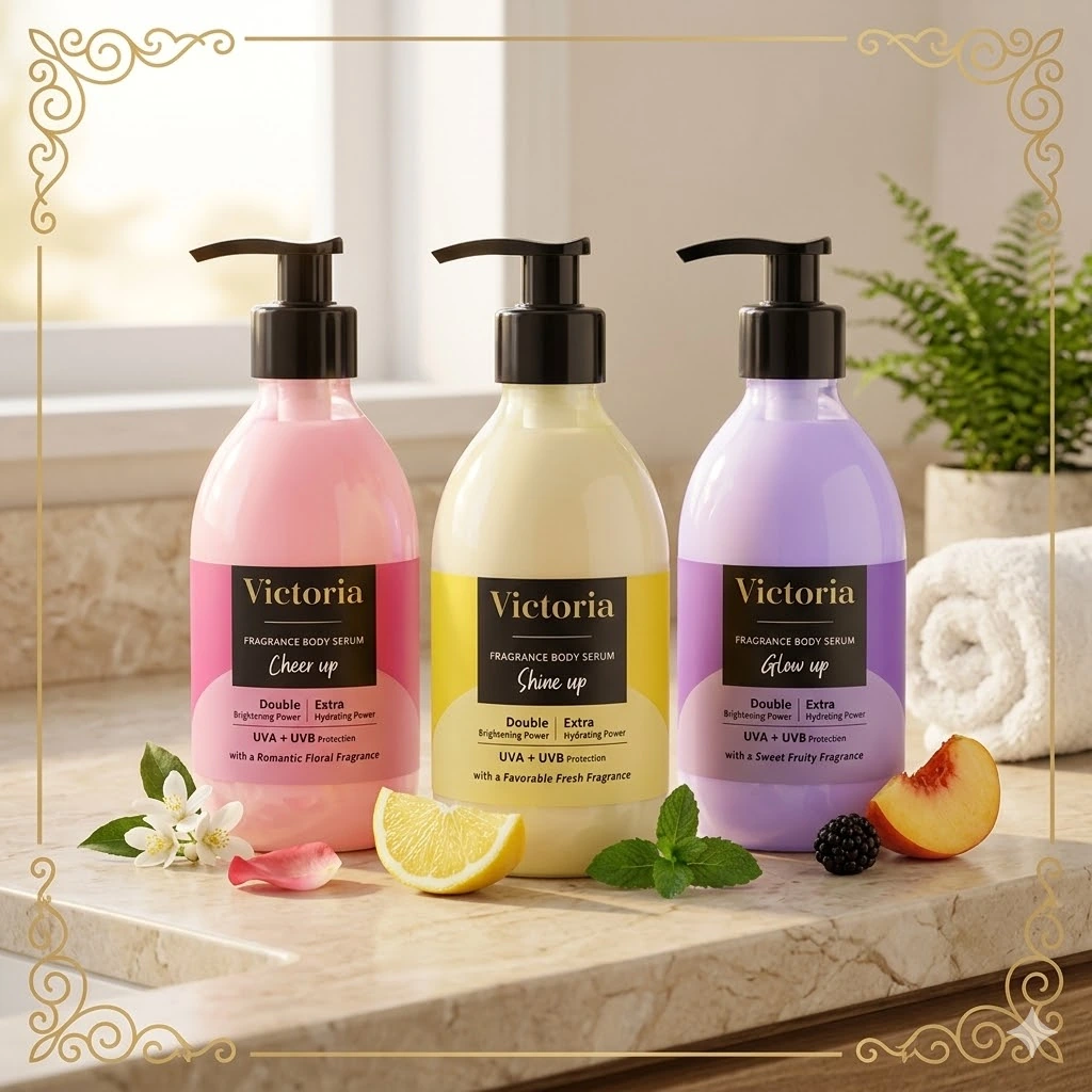 [빅토리아] 프래그란스 바디세럼 300ml (3종 중 선택)