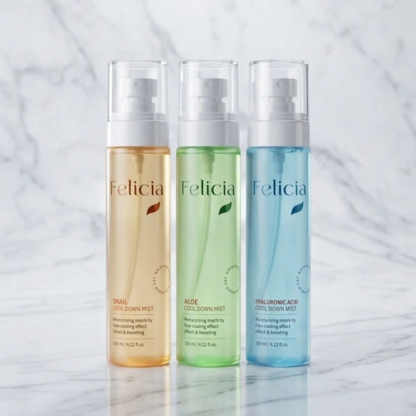 [펠리샤] 촉촉한 쿨 다운 미스트 120ml x 3개 (업체별도 무료배송)