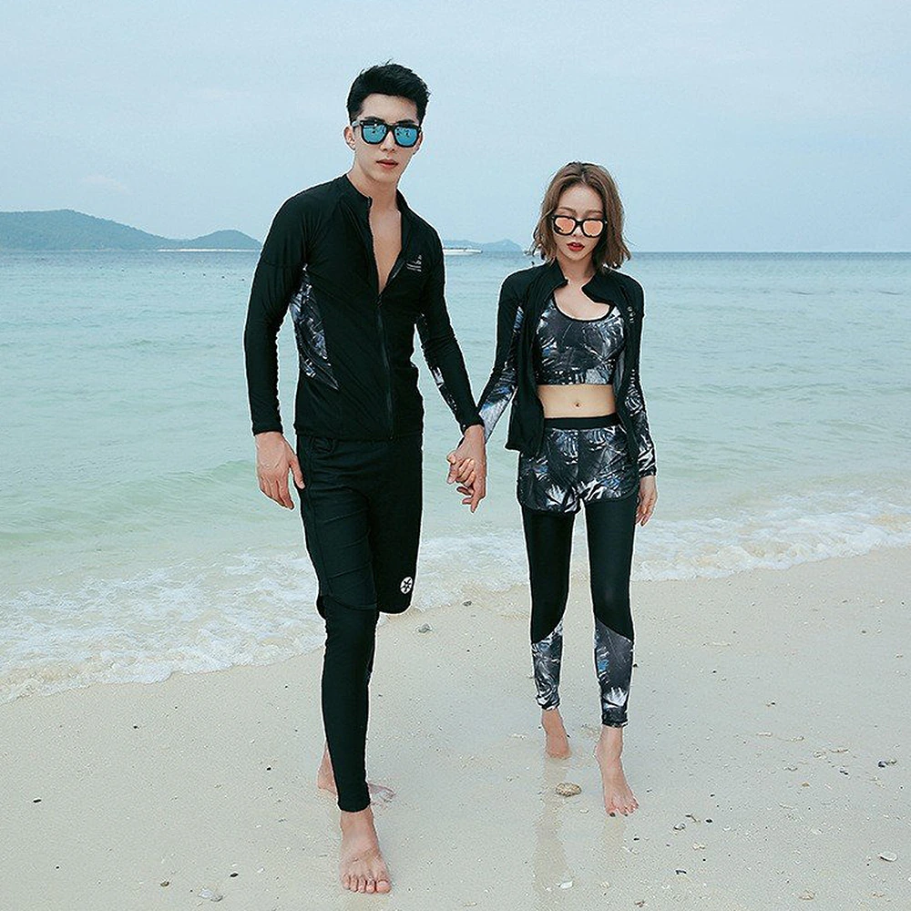 주문폭주 메이리앤 여성 남성 래쉬가드 5종 세트 커플 수영복 (업체별도 무료배송)